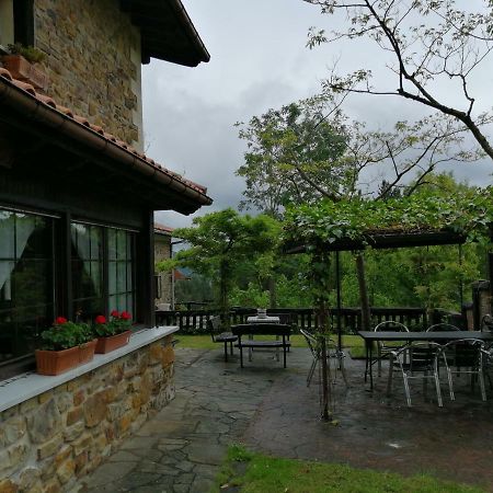 Agroturismo Iturbe Axpe de Busturia Bagian luar foto